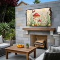 thumbnail image 3 of Outdoor TV Cover 52x30x4.5in, Vintage Mushroom Grass Moon Star Weatherproof TV Screen Protector with Zipper, Watercolor Plant Butterfly Outside Television Cover Fits Up to 52-55", 3 of 9