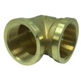 thumbnail image 2 of 90  degree G11 / 2 "Rosca Doble Adaptador De Latón Completo Adaptador De Conector De Acoplamiento Gloria Adaptador de latón de codo, 2 of 9