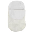 thumbnail image 1 of Saco de dormir para bebé recién nacido, manta para dormir de punto suave y cálida, saco para cochecito de bebé, color blanco, 1 of 9