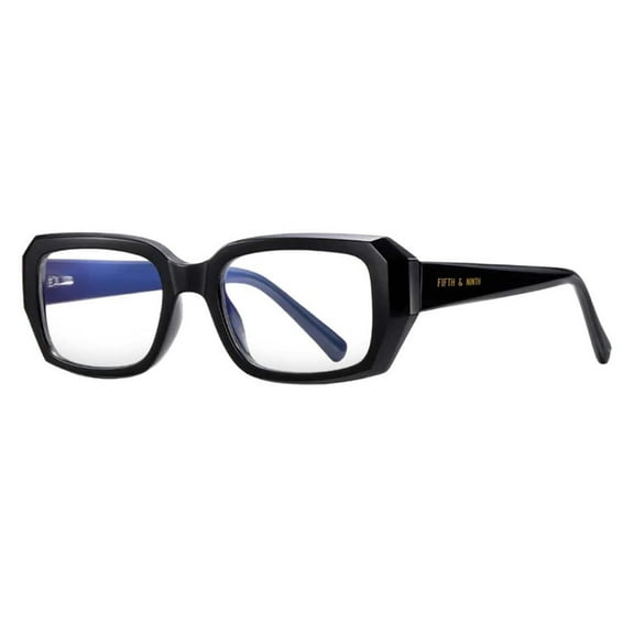 Fifth & Ninth Women's Beveled Blue Light Glasses | Noa