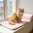 thumbnail image 5 of Pet Cooling Mat with Support Pillow, Washable Summer Pad for Dogs Cats, Pet Bed for Indoor Use, 5 of 6