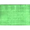 thumbnail image 1 of Ahgly Company Indoor Rectangle Persian Emerald Green Traditional Area Rugs, 4' x 6', 1 of 4