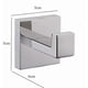 thumbnail image 4 of SUS304 Stainless Steel Wall Mounted Towel Rack, Towel Rack Holder for Bathroom and Kitchen Chrome Towel Hook, 4 of 4