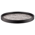 thumbnail image 1 of Kraftware 55430 Plateau de Service Rond de 14 Po&44; Amerelo Silver Stone, 1 of 1