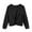 Black, variant on Sweatshirts for Kid Girls Pullover Casual Fashion Crew Neck Girls Fall and Winter Outfit Black Size 3