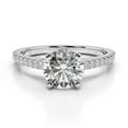 thumbnail image 1 of 2.20 Ct Brilliant Round Cut Diamond Bridal Rings Solid 950 Platinum, 1 of 3