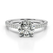 2.20 Ct Brilliant Round Cut Diamond Bridal Rings Solid 950 Platinum
