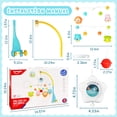 thumbnail image 6 of FVLOENG Crib Mobile with Music and Projection Light, Rotating Plastic Baby Crib Mobile Toy with 4 Hanging Animal Figures, Snap-On Infant Nursery Mobile for Crib Boys Girls, 6 of 6