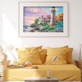 thumbnail image 4 of Cuadros Decorativos Juego de bordado completo Kit de costura de punto de cruz 11CT Ocean Light Artwork DIY DQrwqpou Nuevos Originales, 4 of 9