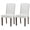 Grey, variant on EDX Dining Chairs Set of 2, Parsons Chairs with Nailhead Trim and Wood Legs
