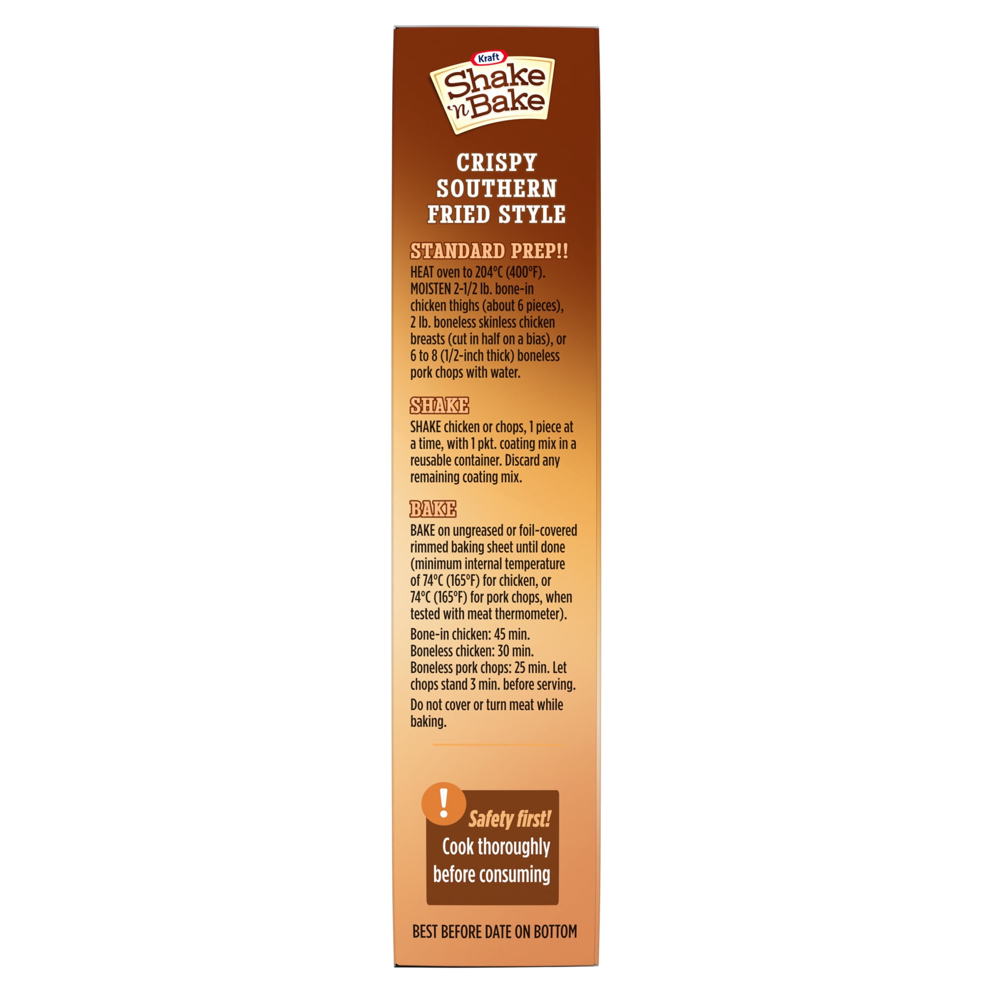 Shake 'N Bake Crispy Southern Fried Style Coating Mix, 142 g Box