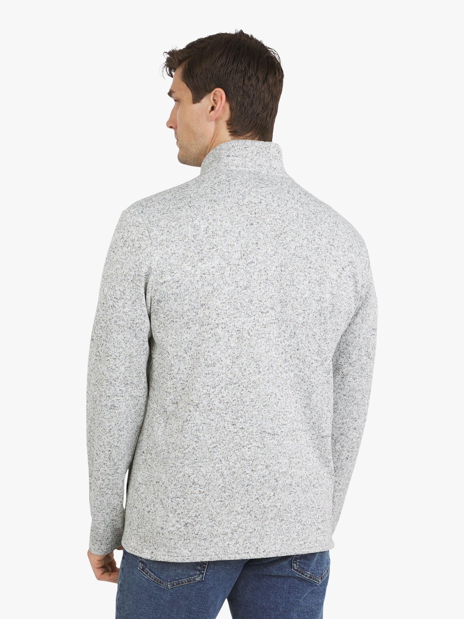 Chaps Men's & Big Men's Quarter Zip Fleece Sweater, Sizes S-3XL