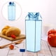 thumbnail image 2 of 1 botella de bebida vacía de 500 ml, botella de almacenamiento, botella de leche de plástico transparente., 2 of 6