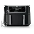 thumbnail image 1 of Ninja Foodi 10 Quart 6-in-1 Dual Zone Smart XL Air Fryer - Black (DZ550), 1 of 7