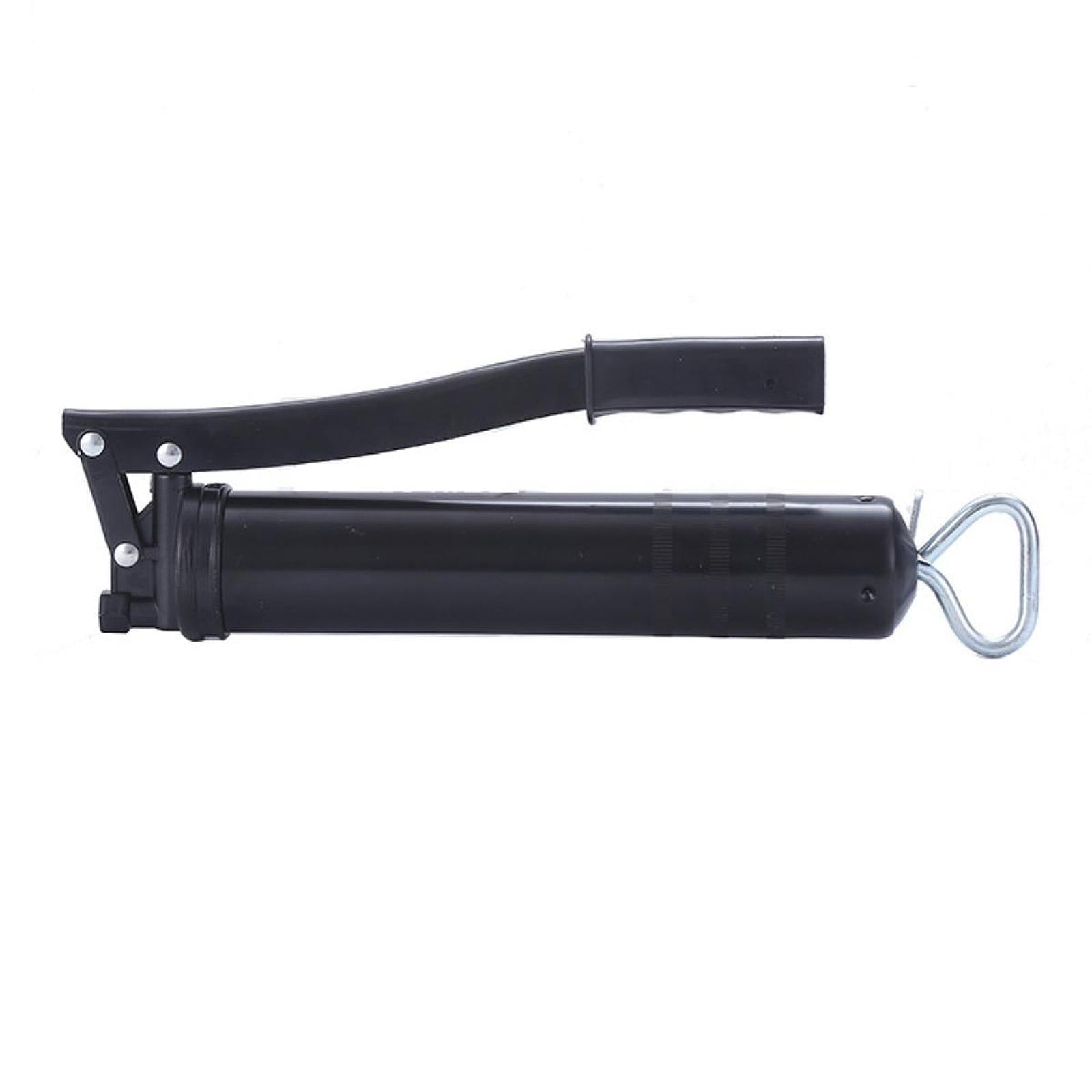 Wzmzjy Hand Held Grease Filler Tool Heavy Duty 15 inch Length Professional Black Grease