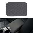 thumbnail image 1 of Funda del Consola Central del Coche Unique Bargains con Almohadilla del Consola Central y Bolsa de Almacenamiento 11.81"x7.87"x0.59" Gris Cuero Nappa, 1 of 7