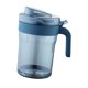 thumbnail image 4 of Botella de aceite, recipiente para condimentos para cocina, tapa automática de 500 ml, boquilla antigoteo, vertedor de aceite de oliva, dispensador de Azul, 4 of 9