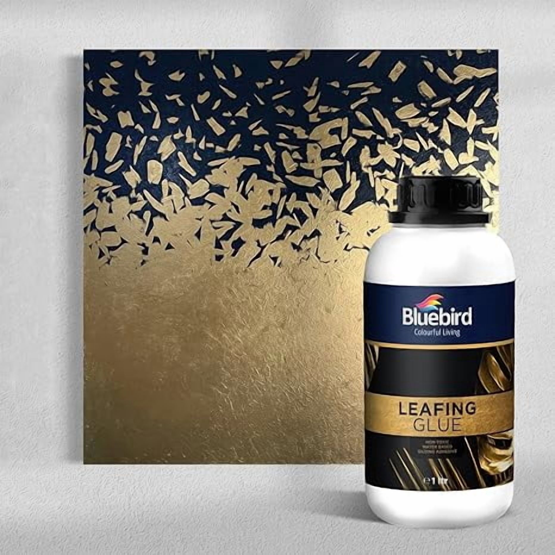 Bluebird Gold Leaf Adhesive 33.8 Fl Oz Gilding Adhesive, Leafing Glue for Art and Craft