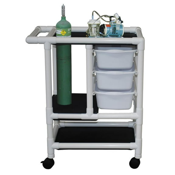 MJM International 1010-3TW Emergency Crash Cart