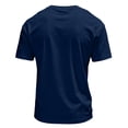 thumbnail image 5 of LTTVQM Mens Top Three Button Henley Neck Short Sleeve T-Shirt Breathable Outdoor Daily Casual Shirts Navy 2XL, 5 of 5