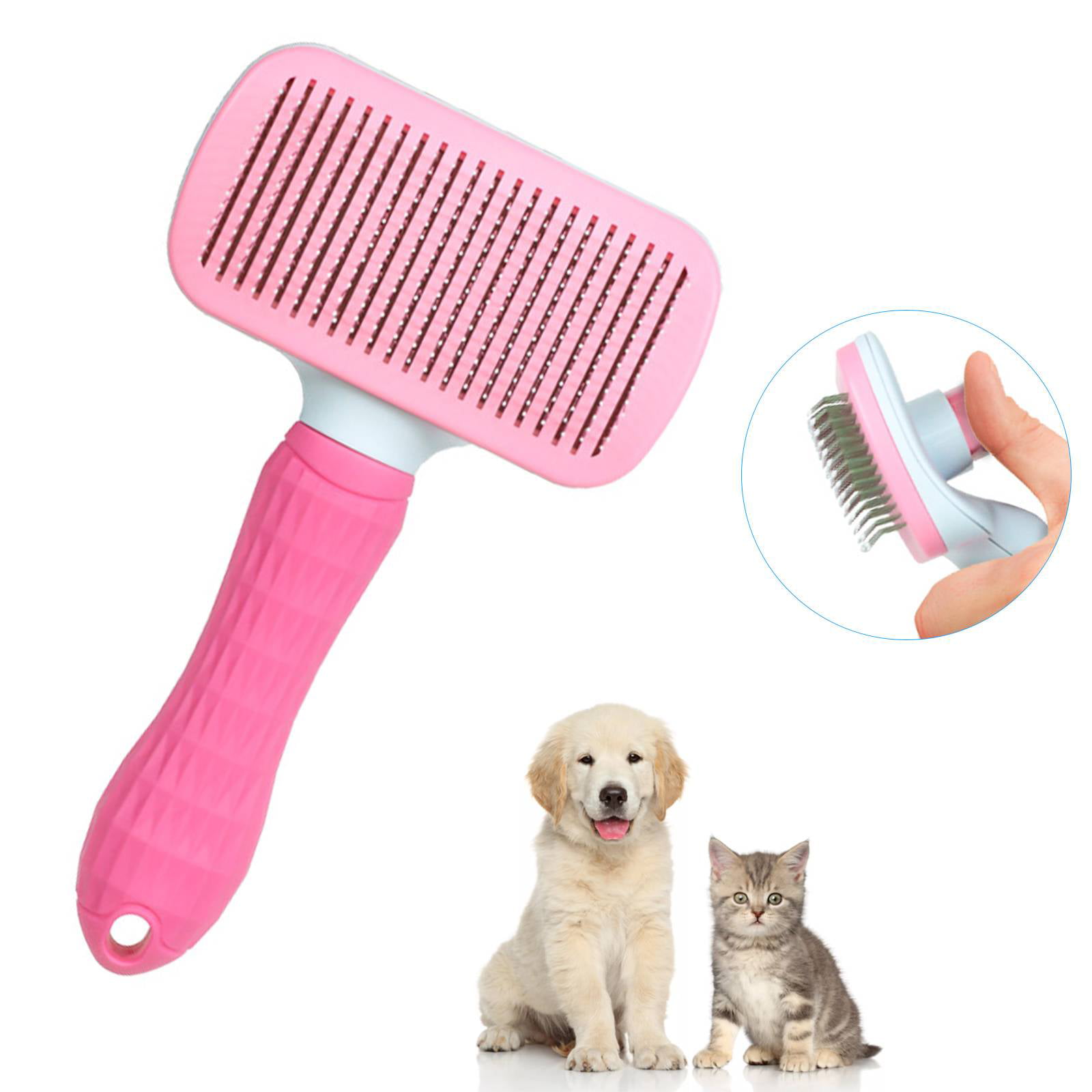 Stainless Steel Comb Brush Dog Cat Hair 