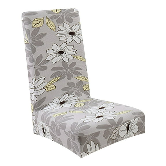 Stretch Chair Covers for Dining Chairs, Universal Slipcovers Washable Elastic Spandex Polyester Seat Covers for Home Kitchen Office Restaurant Party Decor