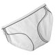 thumbnail image 5 of Bragas de mujer Calzoncillos de algodón sin costuras de cintura media Ropa interior suave, Gris, XXL Methold AP001351-01, 5 of 7