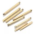 thumbnail image 5 of GKNET Brass Rectangle Rod Connecting Pendant Bar Charms Diy Earrings Sticks Connectors-2x30mm 2 holes, 5 of 7