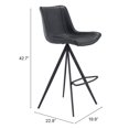 thumbnail image 3 of Aki Bar Chair (Set of 2), 3 of 10
