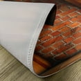 thumbnail image 5 of Ambesonne Rustic Wall Place Mats Set of 4, Brickwork, Standard Size, Orange Dark Orange, 5 of 6