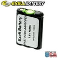 thumbnail image 2 of 3pc Exell 3.6V 800mAh Rechargeable Custom Battery Pack, 2 of 4