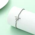 thumbnail image 3 of Cusotmize 20-24cm Adjustable Sea Turtle Urn Locket Funeral Urn Bracelet for Pet Human Ashes Holder Stainless Steel Chain Link Women's Bracelet Cremation Jewellery Urn Bracelet for Ashes, 3 of 6