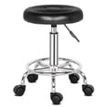 thumbnail image 4 of Round Stool with Lines Rotation Bar Stool Black, 4 of 5