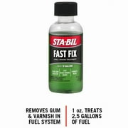 STA-BIL Fast Fix Engine Treatment. Our formula engineered by the indu, Each