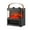 Mechanical, variant on Electric Heater 3D Mirror Fireplace s Simulation Flame, Electric Fireplace Living Room Radiator Cover Decorative Heating Fan ,Warm Any Angle