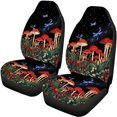 thumbnail image 5 of Pzuqiu Dragonfly and Mushrooms Car Seat Cover Full Set, for SUV Seats Vehicle Seats Sedan Seats Suitable for Truck Trucks, 5 of 10