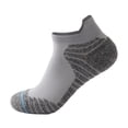 thumbnail image 2 of Jamicy Men's No Show Socks Breathable Sports Compression Cushioned Sole Arch Support Socks Athletic Running Socks for Men, 2 of 9