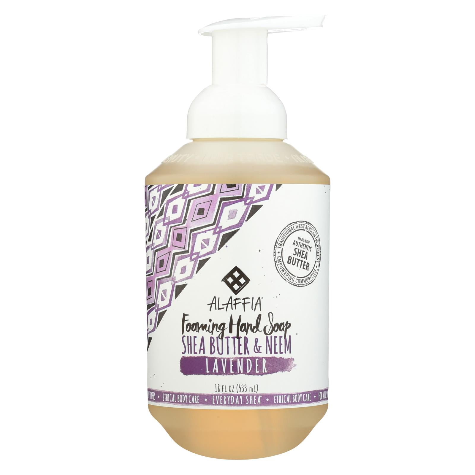 Alaffia Everyday Foaming Hand Soap Lavender 18 fl oz. Walmart