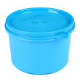 thumbnail image 1 of Contenedor redondo de plástico Signoraware Executive sin BPA | Apto para microondas y congelador | Hermético y a prueba de fugas | Ideal para guardar frutas, snacks y sobras | Perfecto para llevar la, 1 of 2