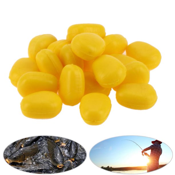 20 unids/lote de señuelos de maíz flotantes completos, señuelos blandos falsos, carpa Artificial Ba Sywqhk Libre de BPA