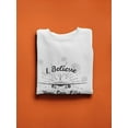 thumbnail image 3 of I Believe You Can Fly Design Sweatshirt Men -Image by Shutterstock, Male XX-Large, 3 of 4