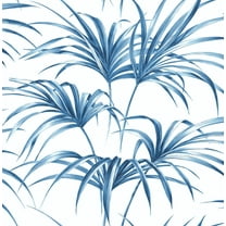 NextWall Tropical Palm Leaf Peel and Stick Wallpaper