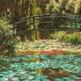 thumbnail image 2 of Monet, Claude 20x20 Black Modern Framed Museum Art Print Titled - Japanese bridge at Giverny 1899, 2 of 4