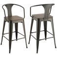 thumbnail image 2 of Rustic Dark Elm Seat / Suitable for Industrial-themed Dining, 2 of 6