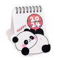 thumbnail image 3 of Mini calendario de escritorio con diseño de panda de dibujos animados para 2024, ideal para planificar y autodisciplinar. Estilo B, 3 of 9