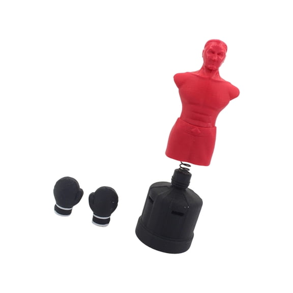 Sinyiin 1/12 Scale Boxing Glove Sandbag Model Authentic Mini Sports Equipment Boxing Equipment Props