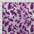 thumbnail image 4 of oneOone Viscose Chiffon Purple Fabric Abstract-Blurred Floral Pattern Sewing Craft Projects Fabric Prints By Yard 42 Inch Wide, 4 of 4