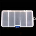 thumbnail image 4 of TopOne Plastic 5/10/15/24 Compartments Fishing Lure Bait Hook Tackle Storage Box Case Container, 4 of 7
