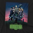 thumbnail image 2 of Beetlejuice Beetlejuice Gangs All Here Youth Long Sleeve T Shirt, Black, X-Large, 2 of 4