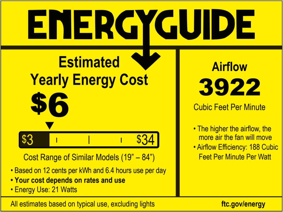 Uforic 52" Quiet Ceiling Fan with Tri-Color LED Light, Remote Control, and 6-Speed Flush Mount for Bedrooms and Living Rooms (Black + Gold Accent)